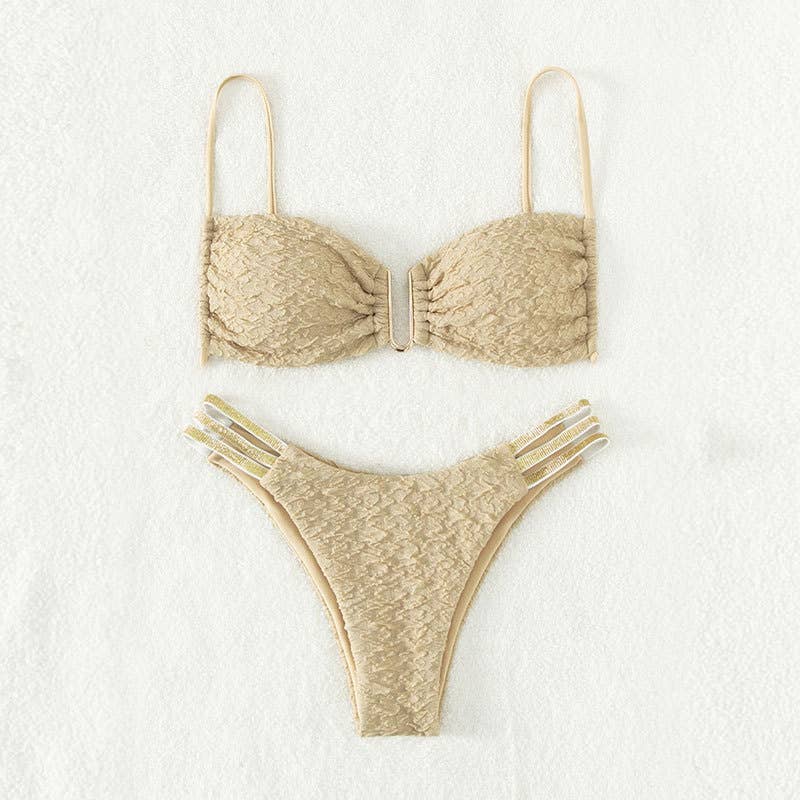 Golden Coast Textured Bikini