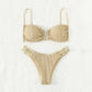 Golden Coast Textured Bikini