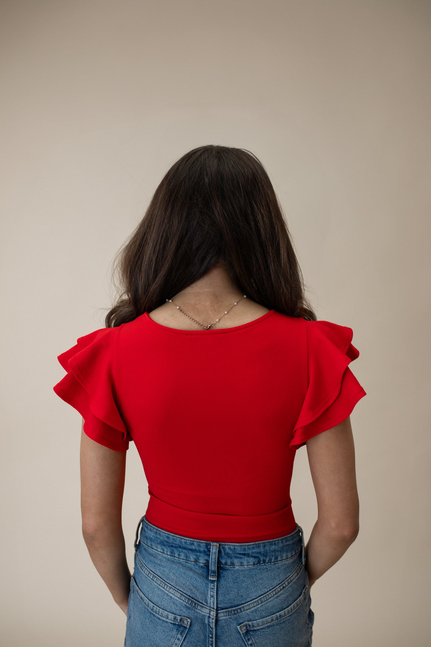 Palm Bay Ruffle Bodysuit